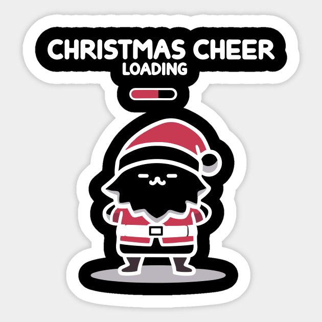 Christmas Cheer Loading Sticker by Francois Ringuette